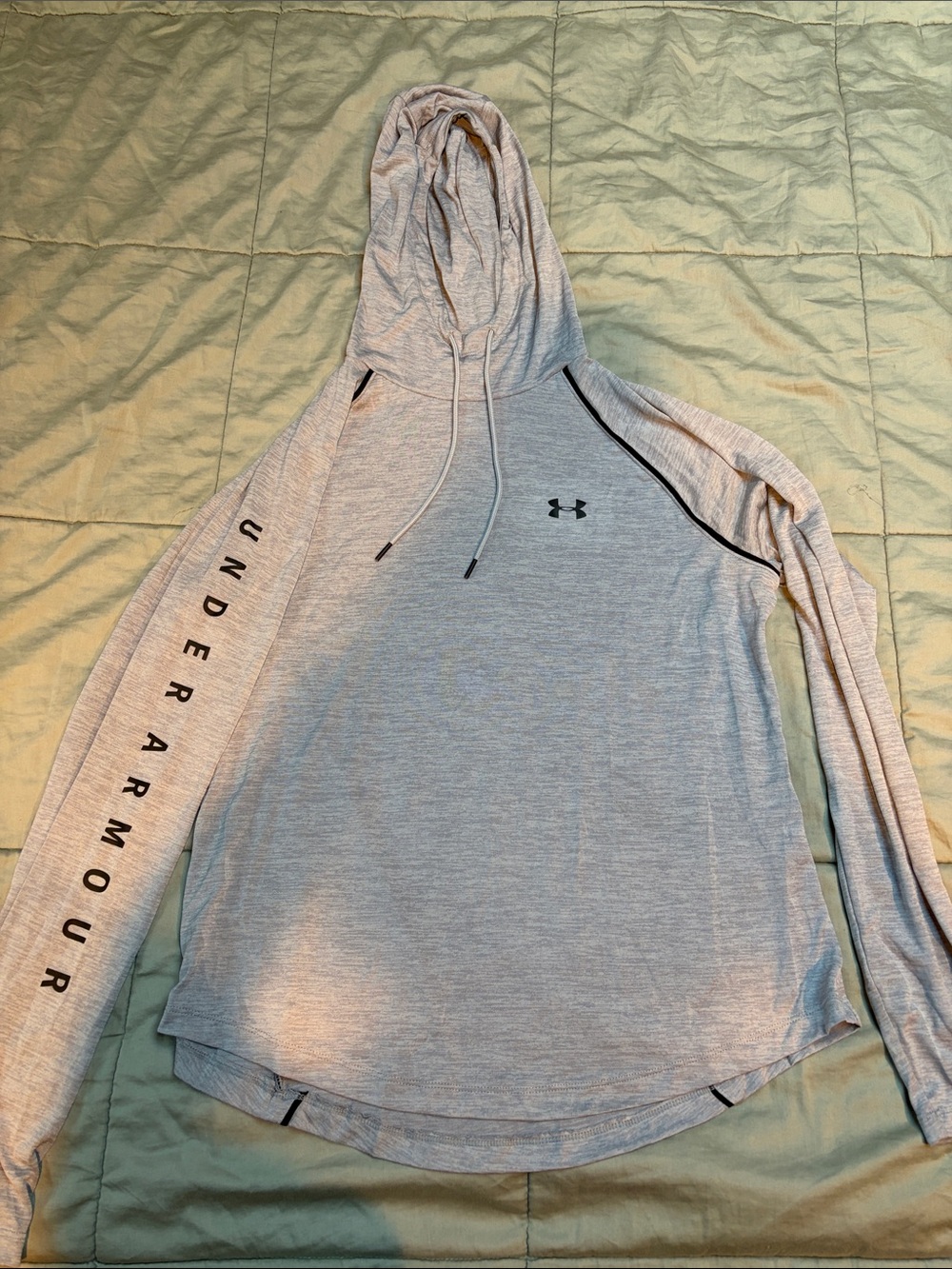 Under Armour Light Gray Women's Hooded Pullover